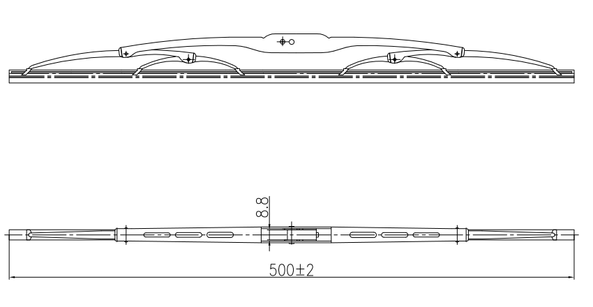 GB013 刮片（0.5米）