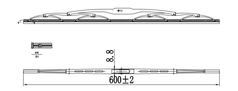 GP056 鉤式刮片（0.6m）