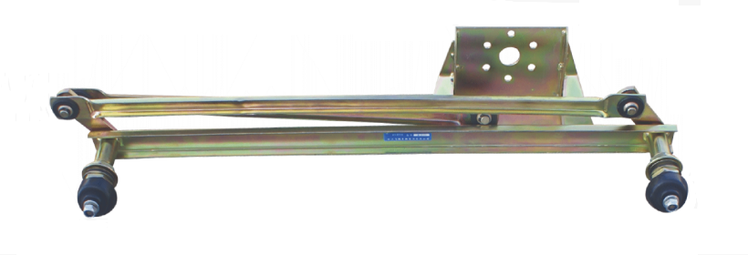 槽鋼順刮連動桿